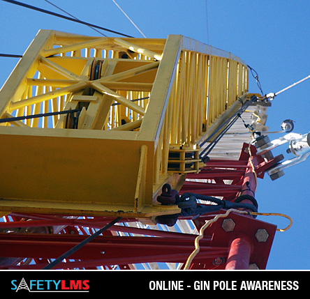 Safety LMS Gin Pole Operations Online Course from GME Supply